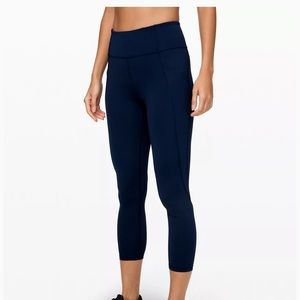 Lululemon Time to Sweat High Rise Crop